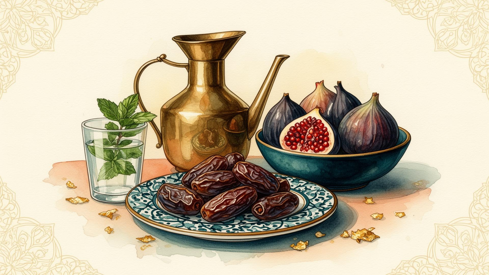Gesunde Ernährung im Ramadan – Obst, Gemüse und Wasser